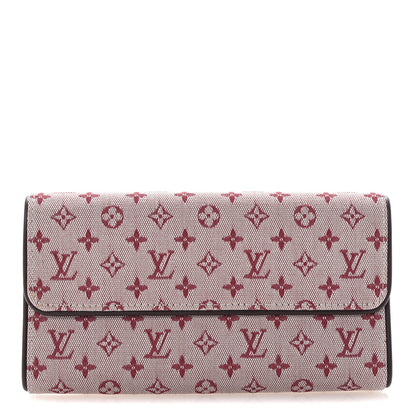 Louis Vuitton Mini Monogram Porte Tresor International Wallet Cherry 1 of 6