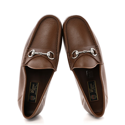 Gucci Bryanne Calfskin Mens 1953 Horsebit Loafers 9.5 Nut Brown 2 of 13
