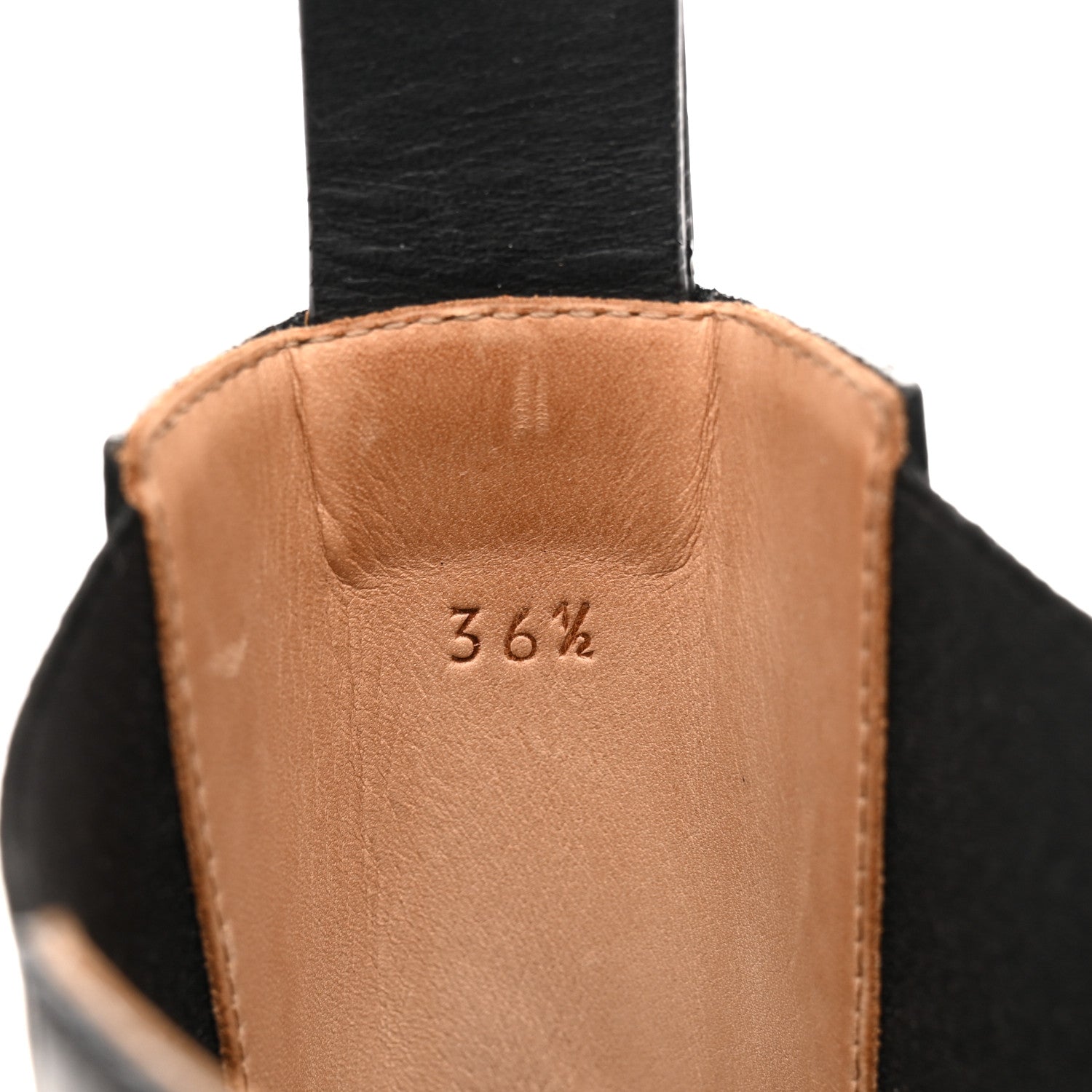 Bottega Veneta Calfskin The Lug Chelsea 55mm Boots 36.5 Black