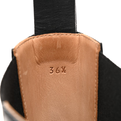 Bottega Veneta Calfskin The Lug Chelsea 55mm Boots 36.5 Black 9 of 9