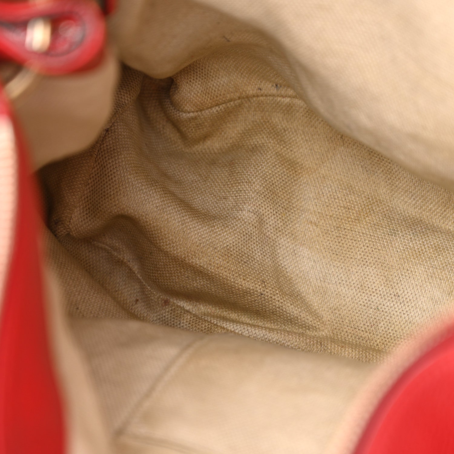 Gucci Pebbled Calfskin Large Soho Hobo Tabasco Red 12 of 15