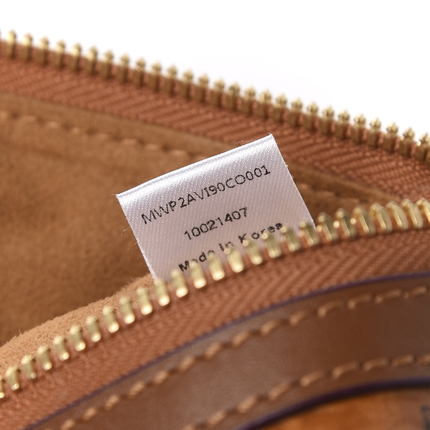 Visetos Liz Shopper Tote Pouch Cognac