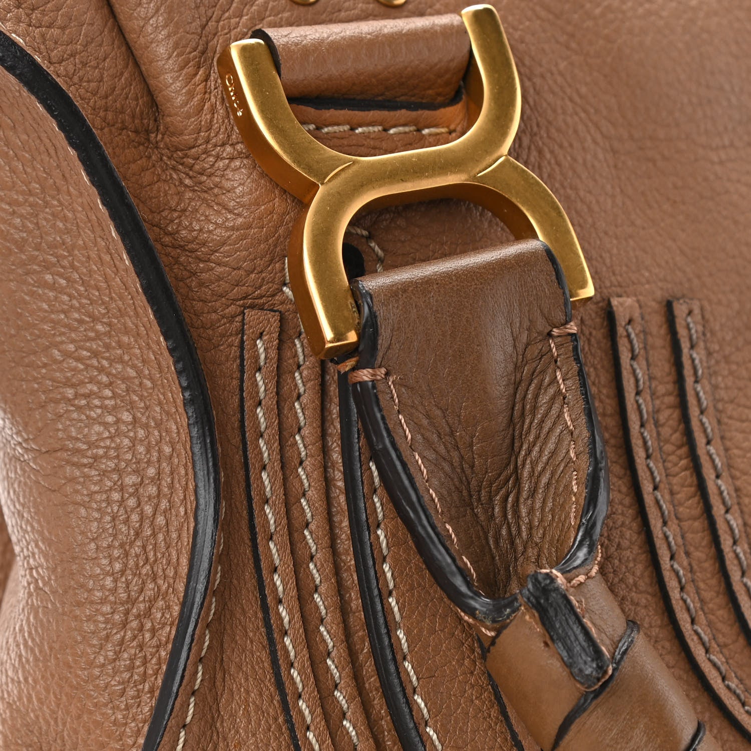Chloe Calfskin Medium Marcie Satchel Nut 14 of 14