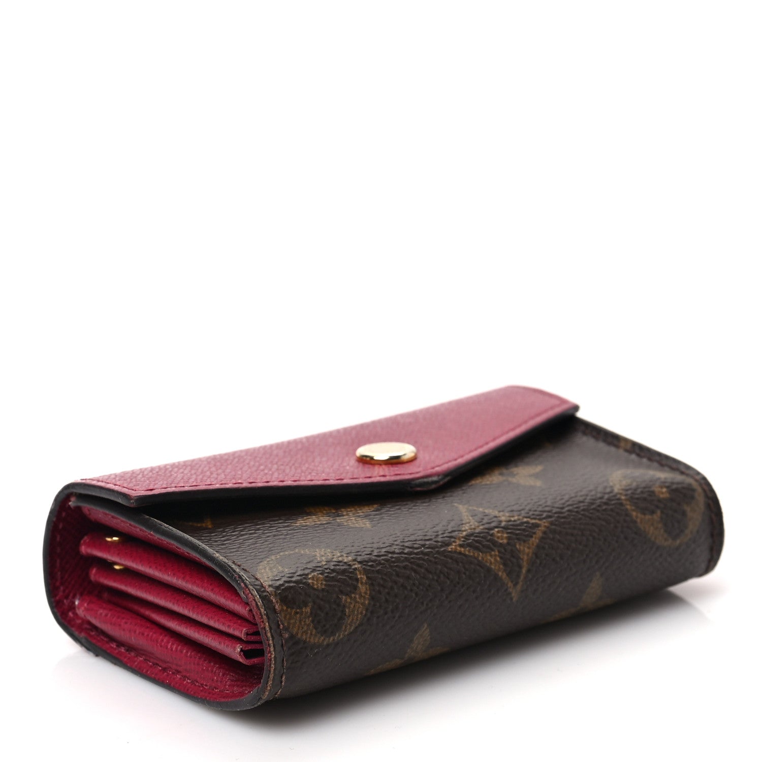 Louis Vuitton Monogram Sarah Multicartes Fuchsia 4 of 7