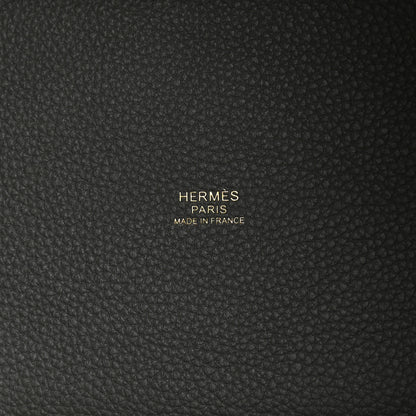 Hermes Taurillon Maurice Picotin Lock 18 PM Graphite 6 of 11
