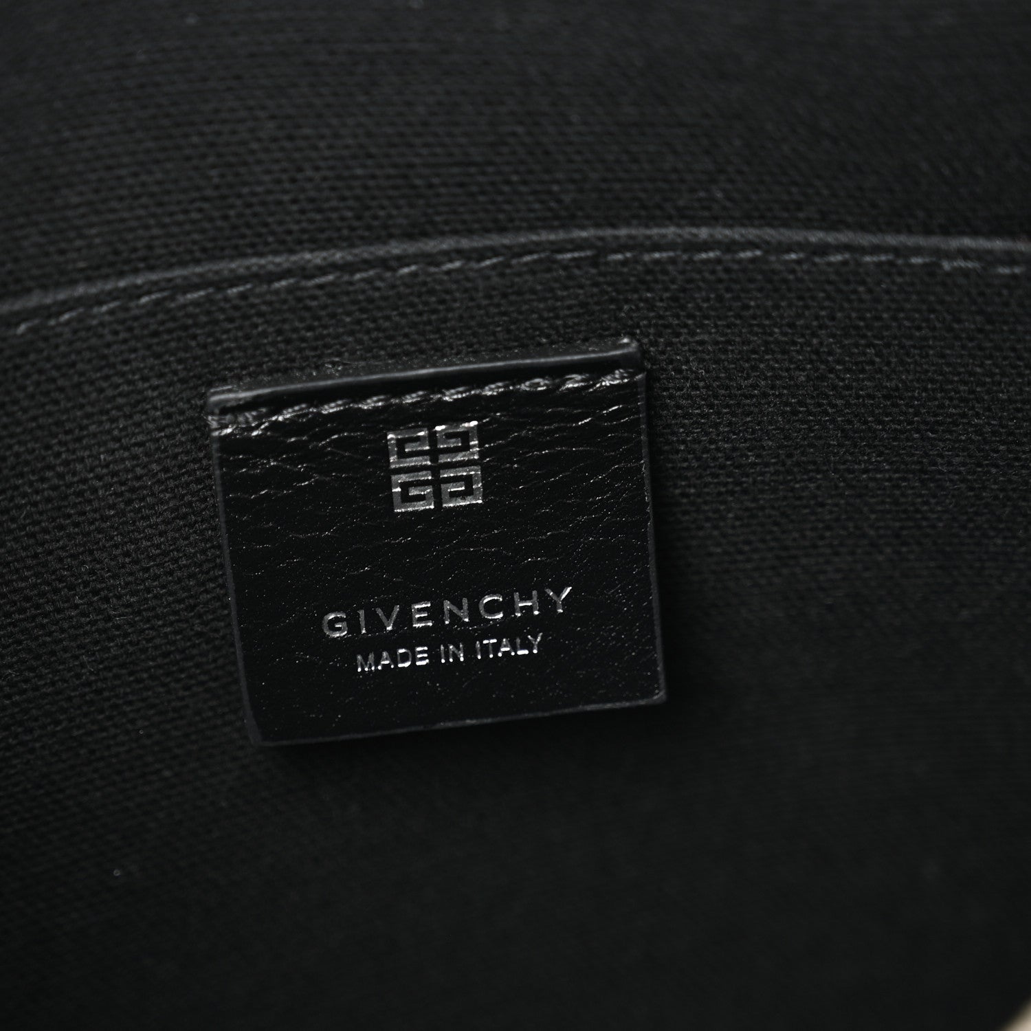 Givenchy Calfskin Voyou Pouch Black 6 of 8