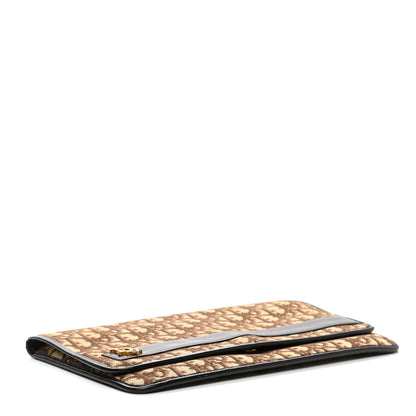 Christian Dior Monogram Pouch Clutch Brown 4 of 10