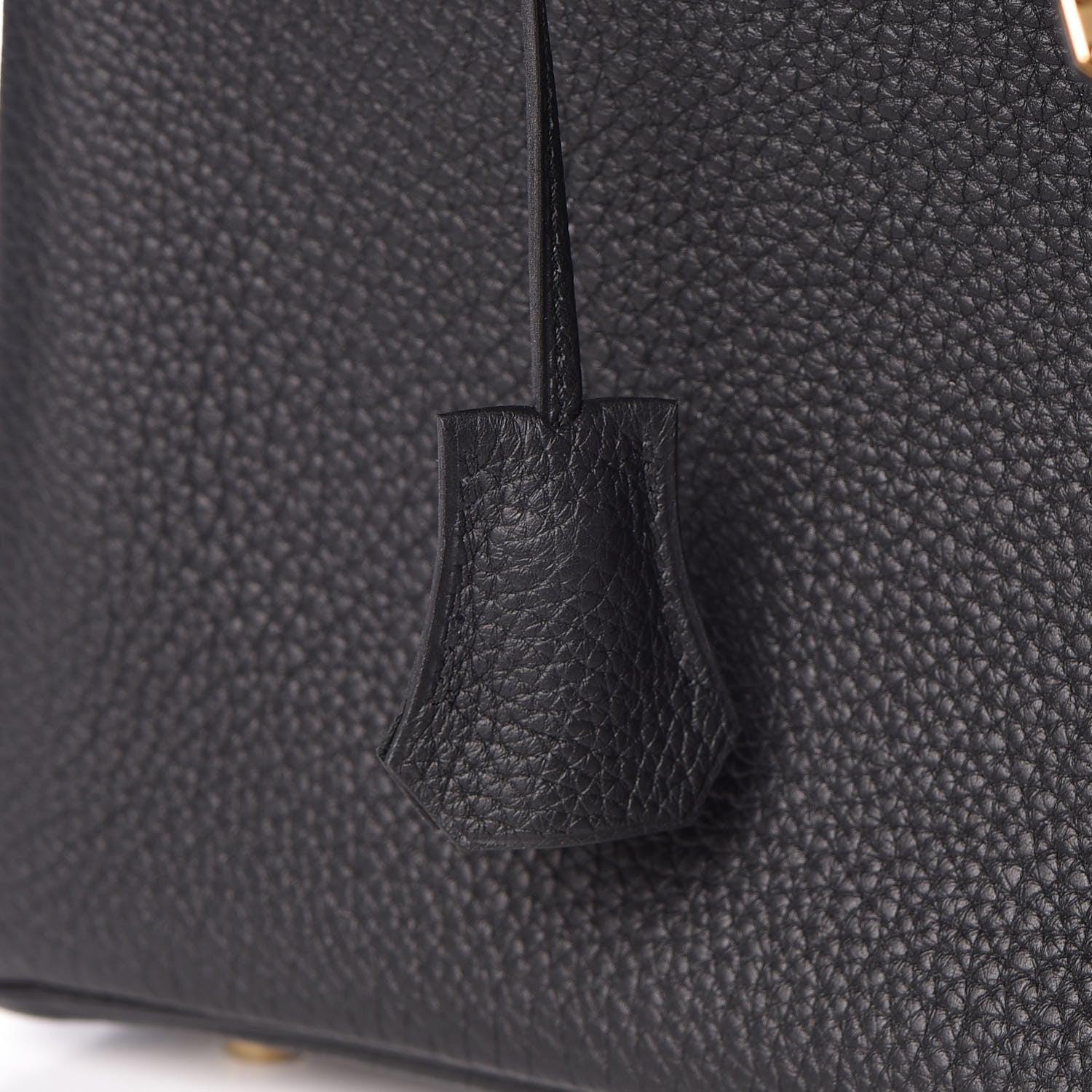 Hermes Togo Birkin 25 Black 23 of 33