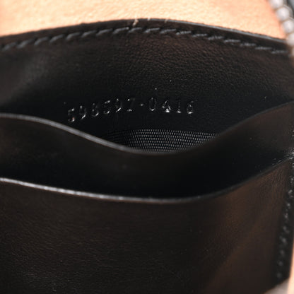 Gucci Calfskin Matelasse Mini GG Marmont Crossbody Bag Black 7 of 11