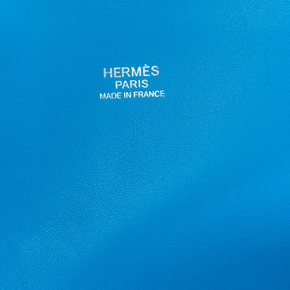 Hermes Evercolor Toolbox 26 Bleu Zanzibar 6 of 8