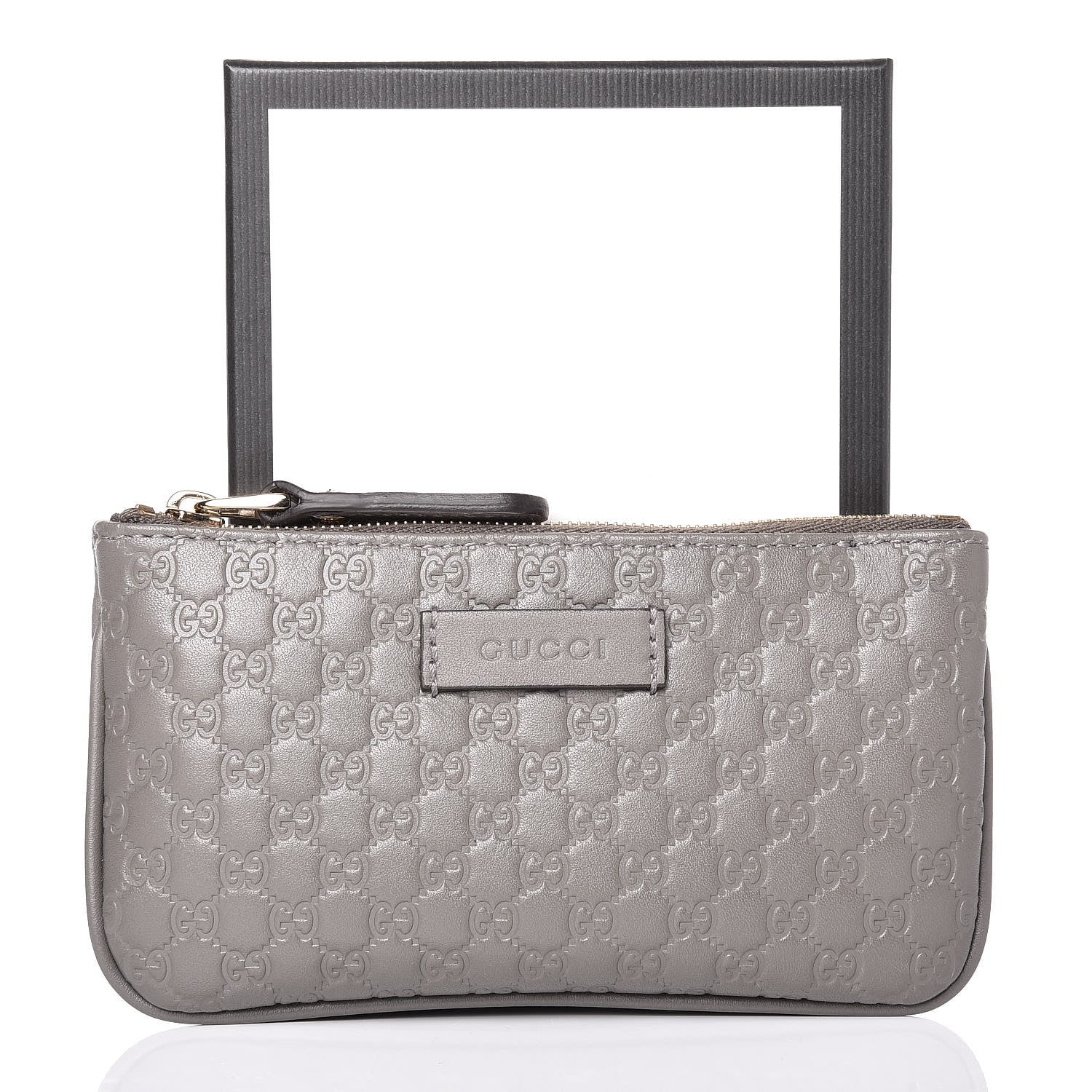 Gucci Soft Microguccissima Key Ring Coin Case Loess 8 of 8