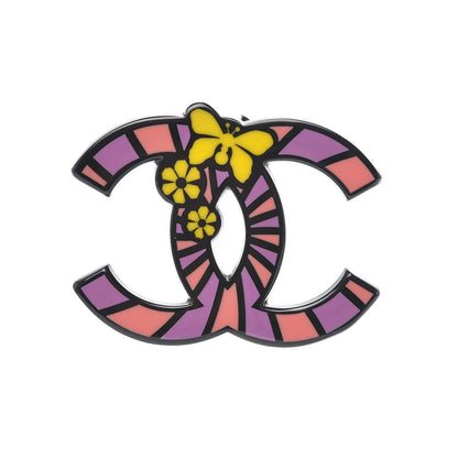 Chanel Resin Brooch Pin Set of 3 Multicolor 3 of 7