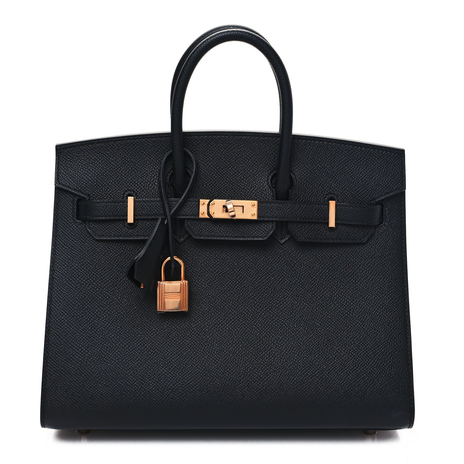Hermes Epsom Birkin Sellier 25 Black 1 of 11