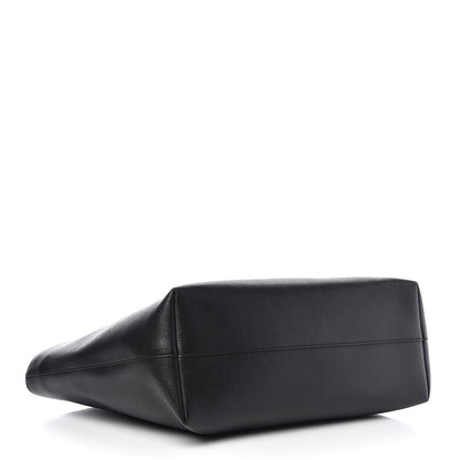 Fendi Vitello Elite Cuoio Monster Buggies Medium Roll Tote Black Multicolor Blue Cobalto 4 of 8