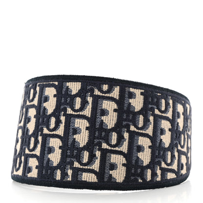 Christian Dior Oblique Headband Blue 1 of 6