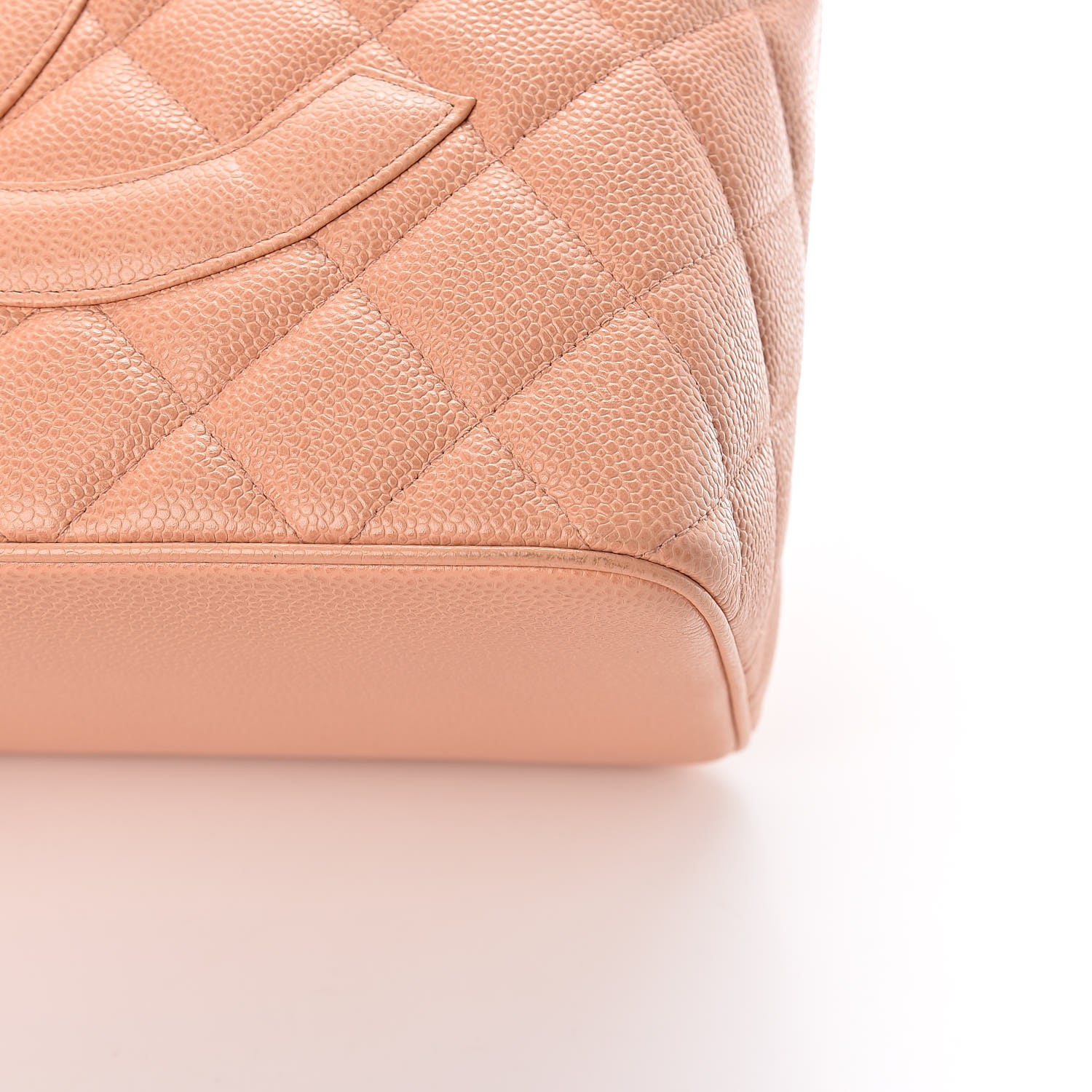 Chanel Caviar Medallion CC Tote Light Pink 11 of 15