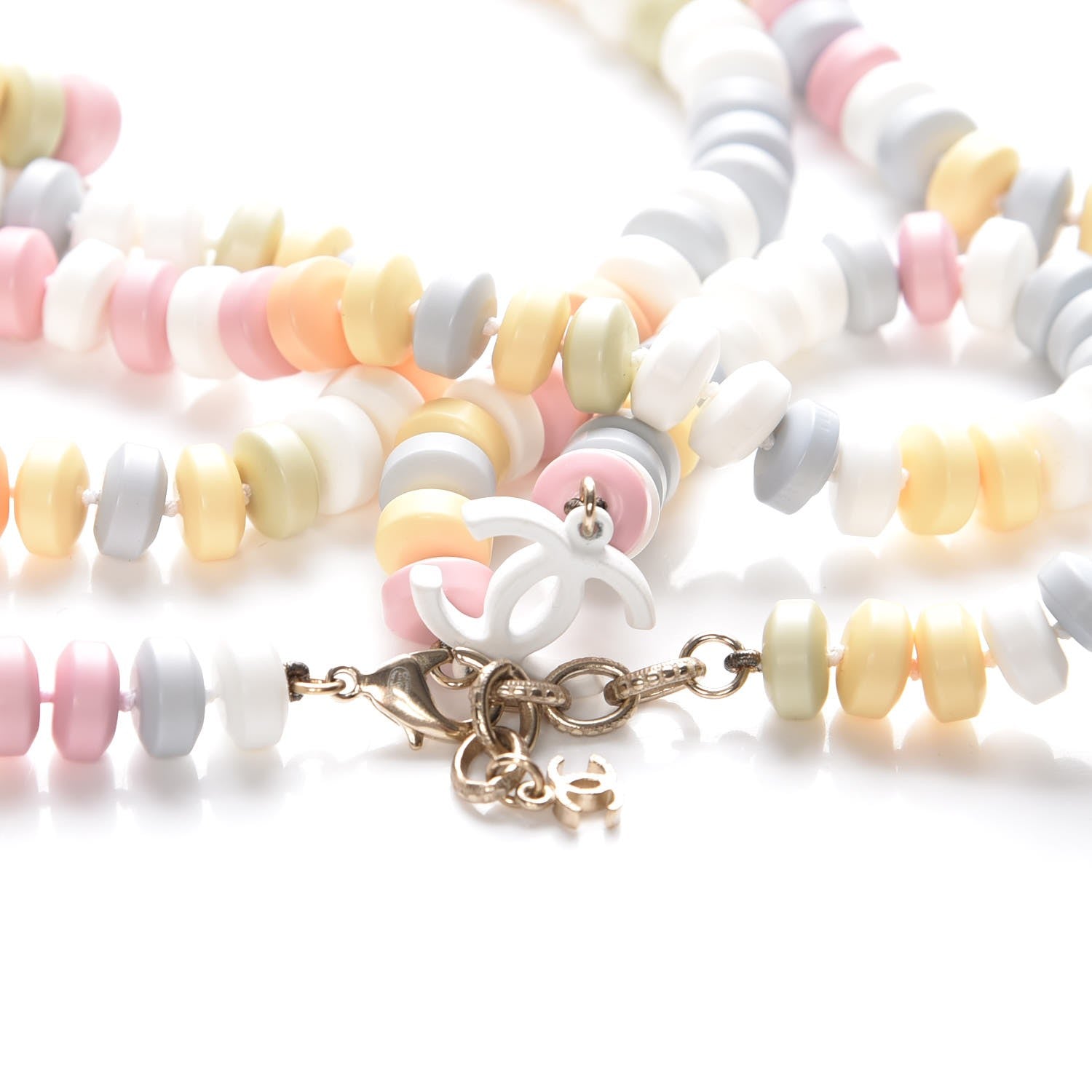 Chanel Candy CC Double Strand Necklace Multicolor 4 of 6