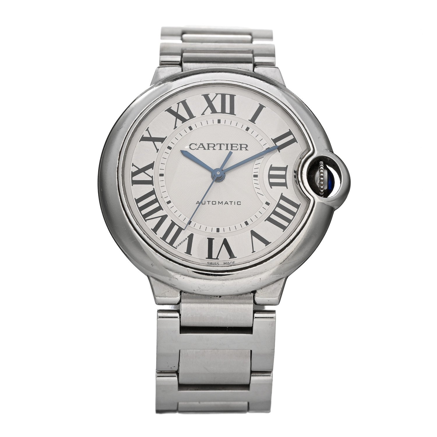 Cartier Stainless Steel 36mm Ballon Bleu De Cartier Automatic Watch 1 of 4