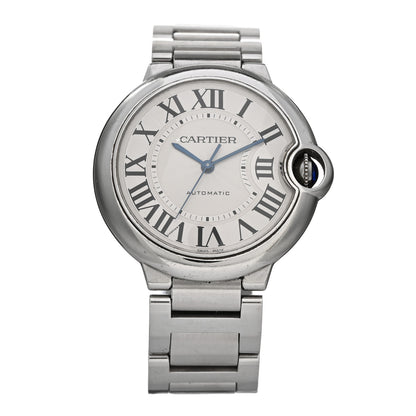 Cartier Stainless Steel 36mm Ballon Bleu De Cartier Automatic Watch 1 of 4