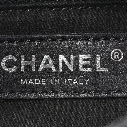 Chanel Caviar Quilted Petit Shopping Tote PST Black 6 of 10