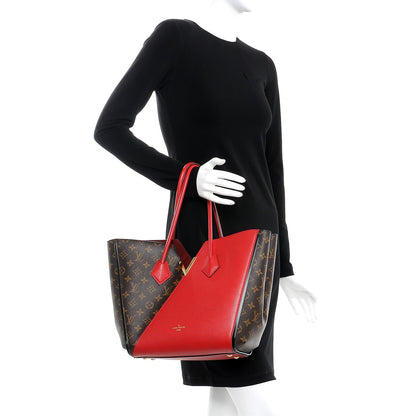 Louis Vuitton Calfskin Monogram Kimono Tote Cherry 2 of 11