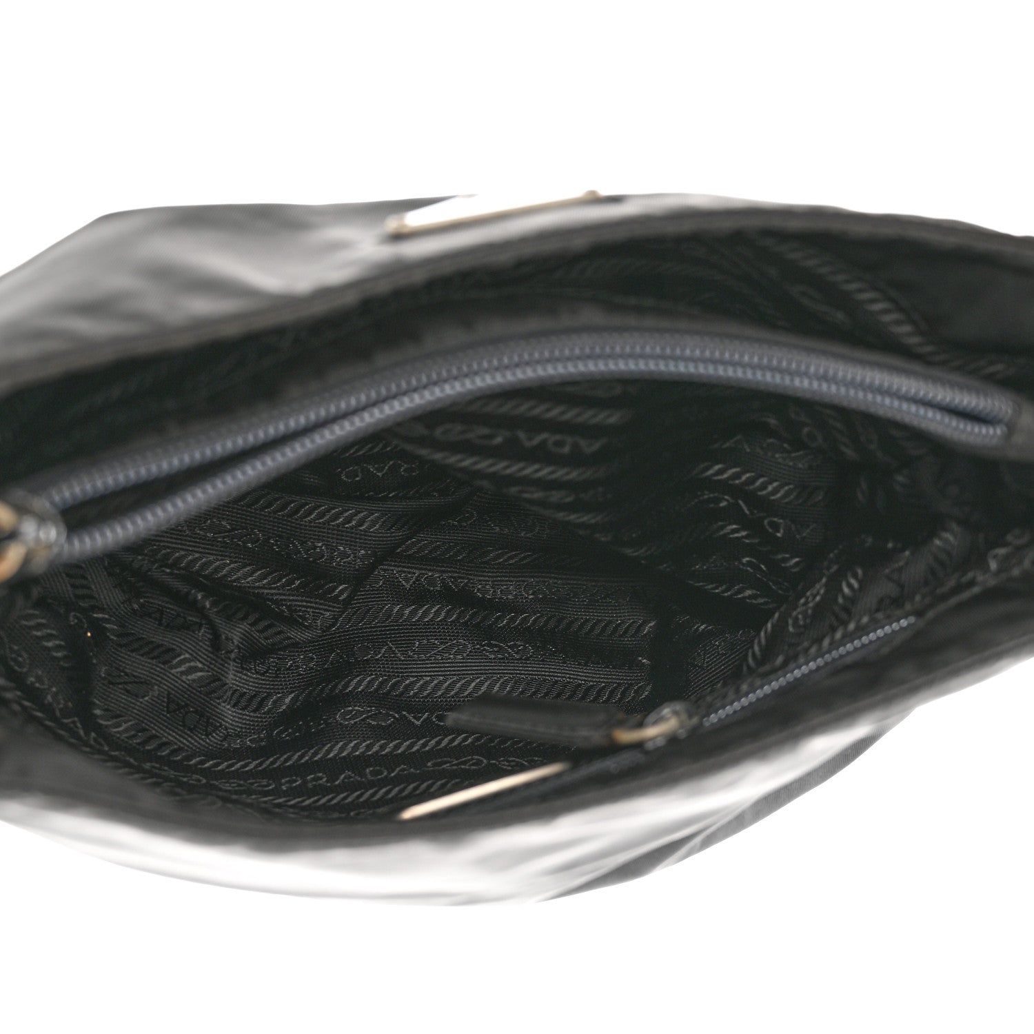 Prada Tessuto Nylon Tote Black 5 of 10