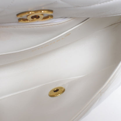 Chanel Lambskin Small Single Flap White 7 of 10