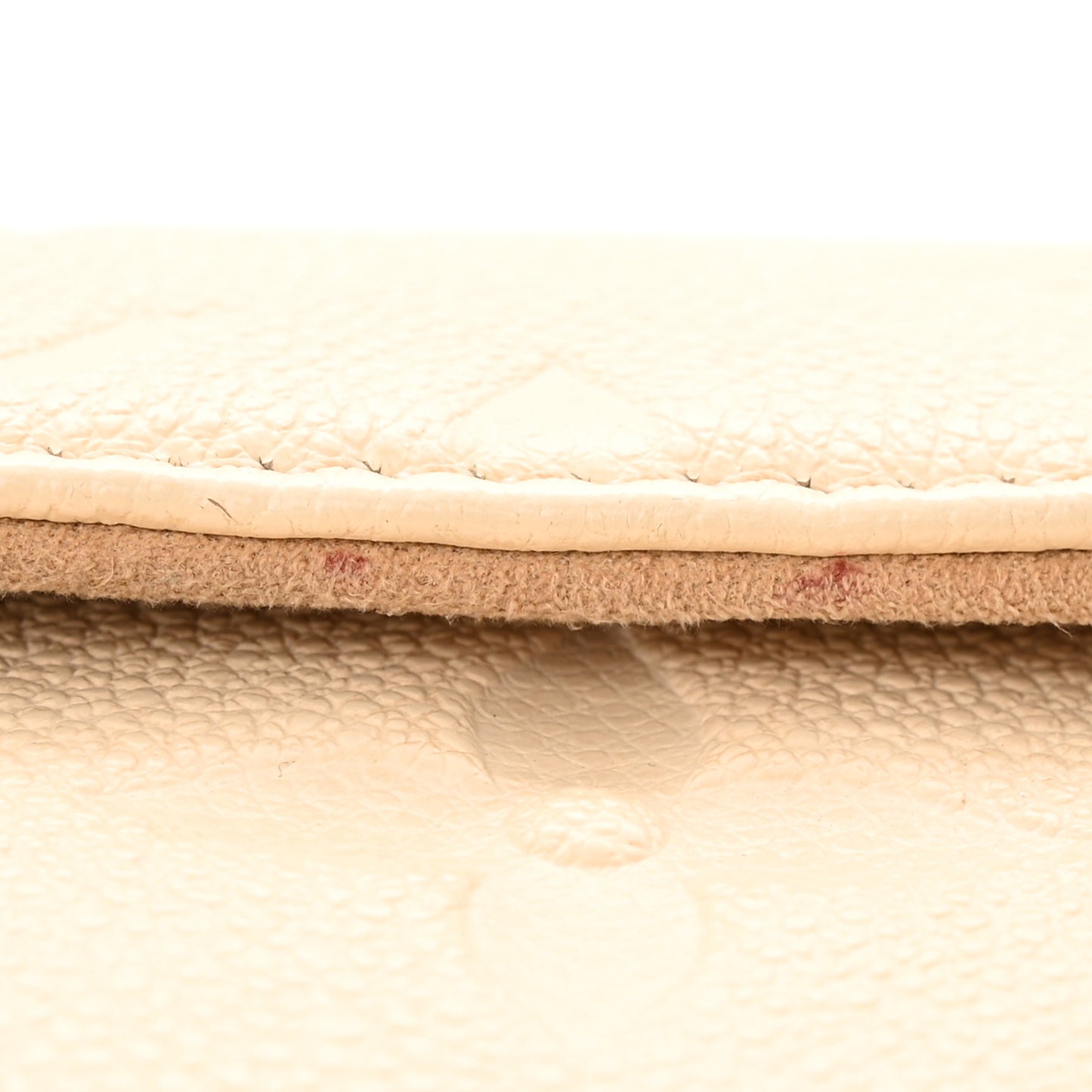 Empreinte Monogram Giant Ivy Wallet On Chain Cream