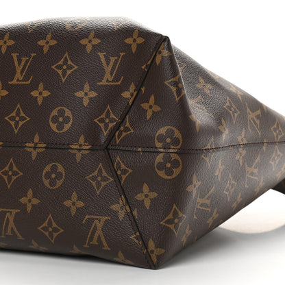 Louis Vuitton Monogram Flower Hobo Black 9 of 10