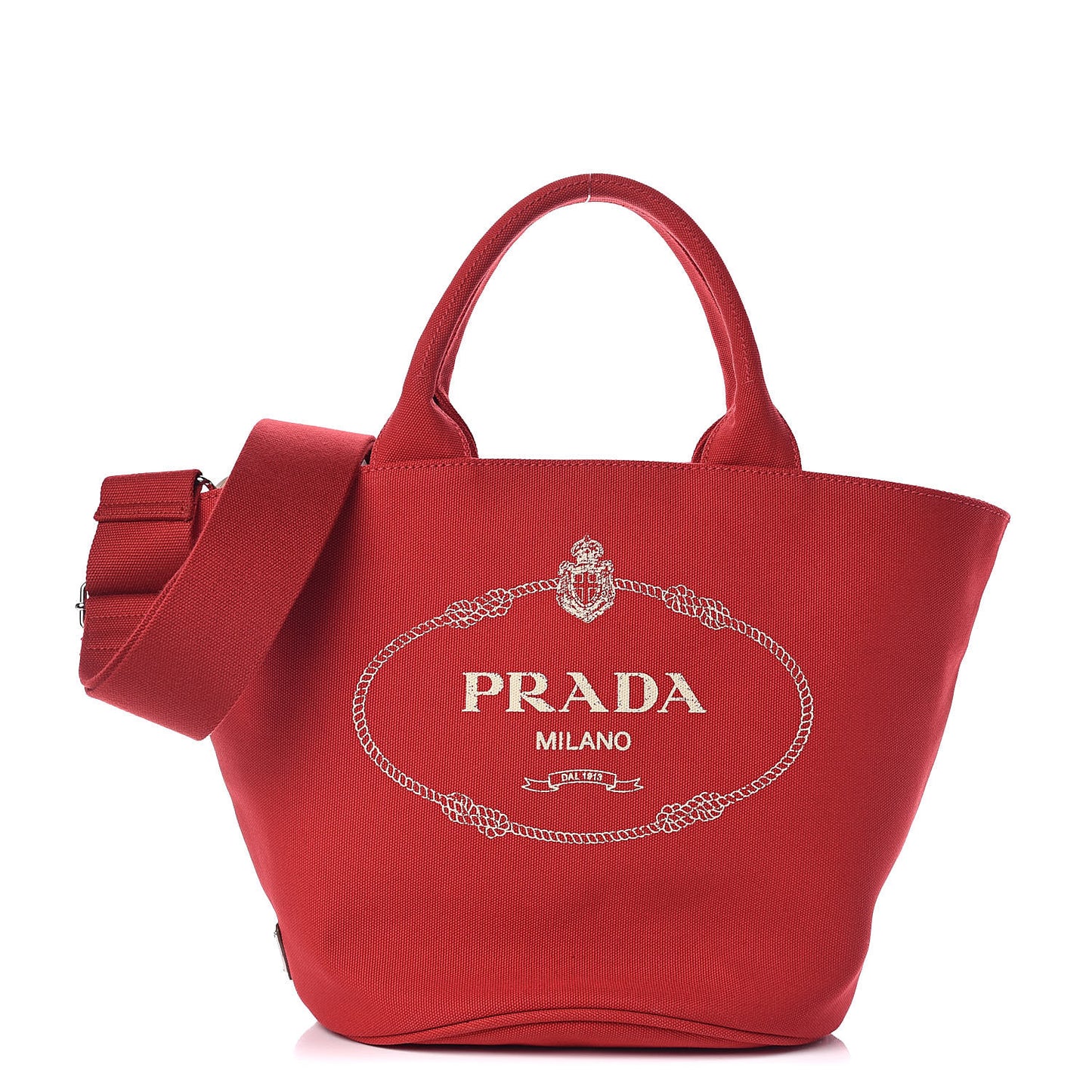 Canapa Small Shopping Tote Rosso
