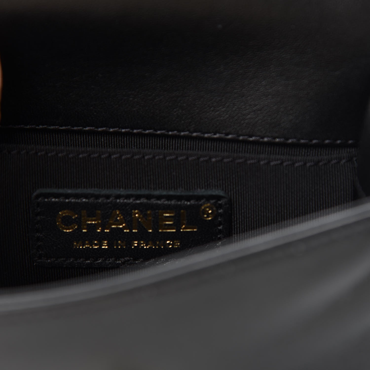 Chanel Lambskin Quilted Mini Boy Flap Black 9 of 12