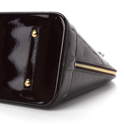 Louis Vuitton Vernis Alma GM Amarante 9 of 11