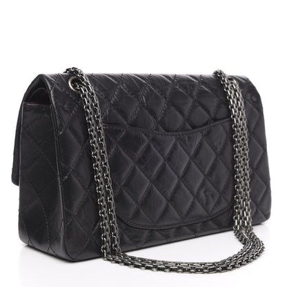 Chanel Aged Calfskin Quilted 2.55 Reissue 226 Flap Black 3 of 11