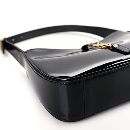 Saint Laurent Patent Le 5 A 7 Hobo Black 8 of 9