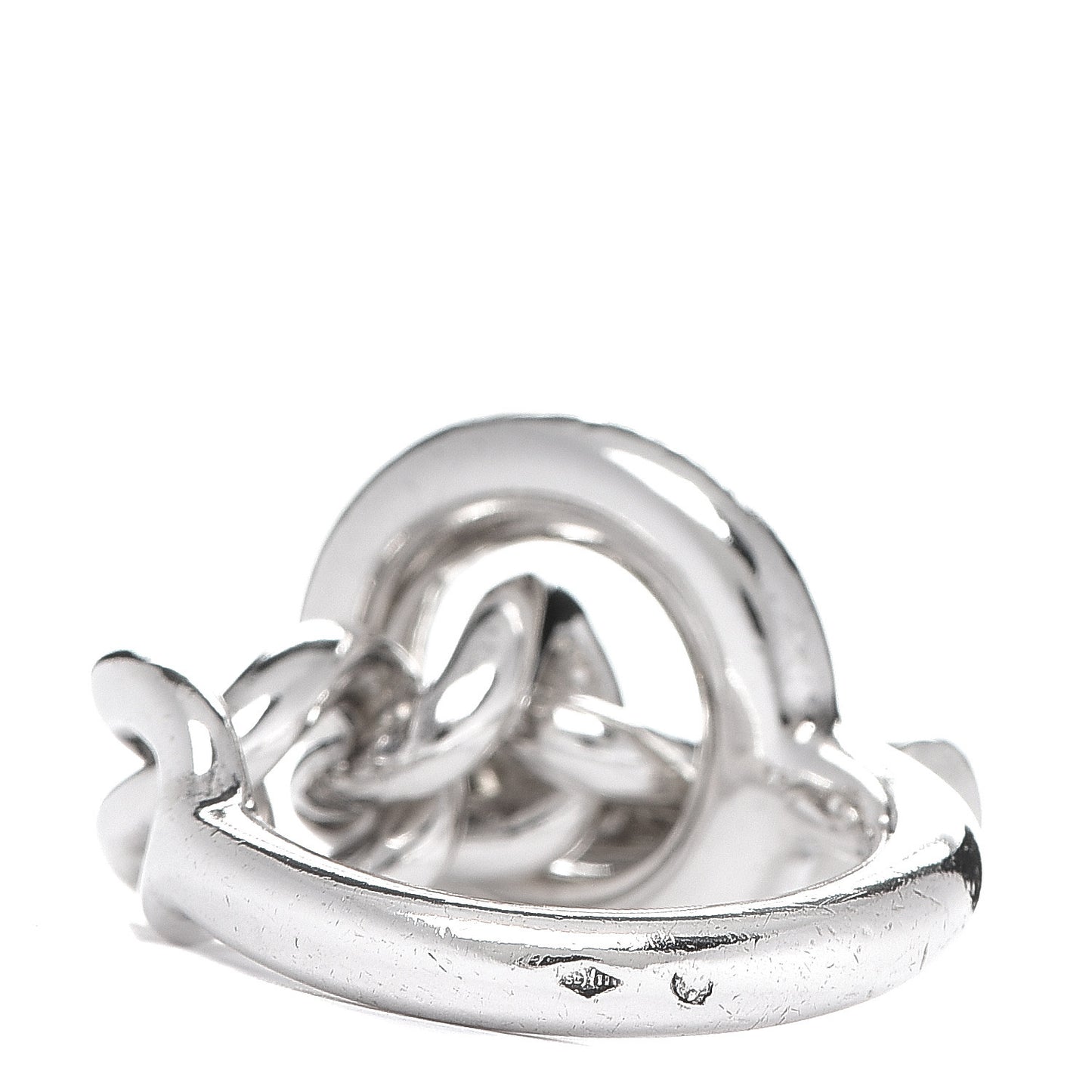 Sterling Silver GM Croisette Ring 52 6