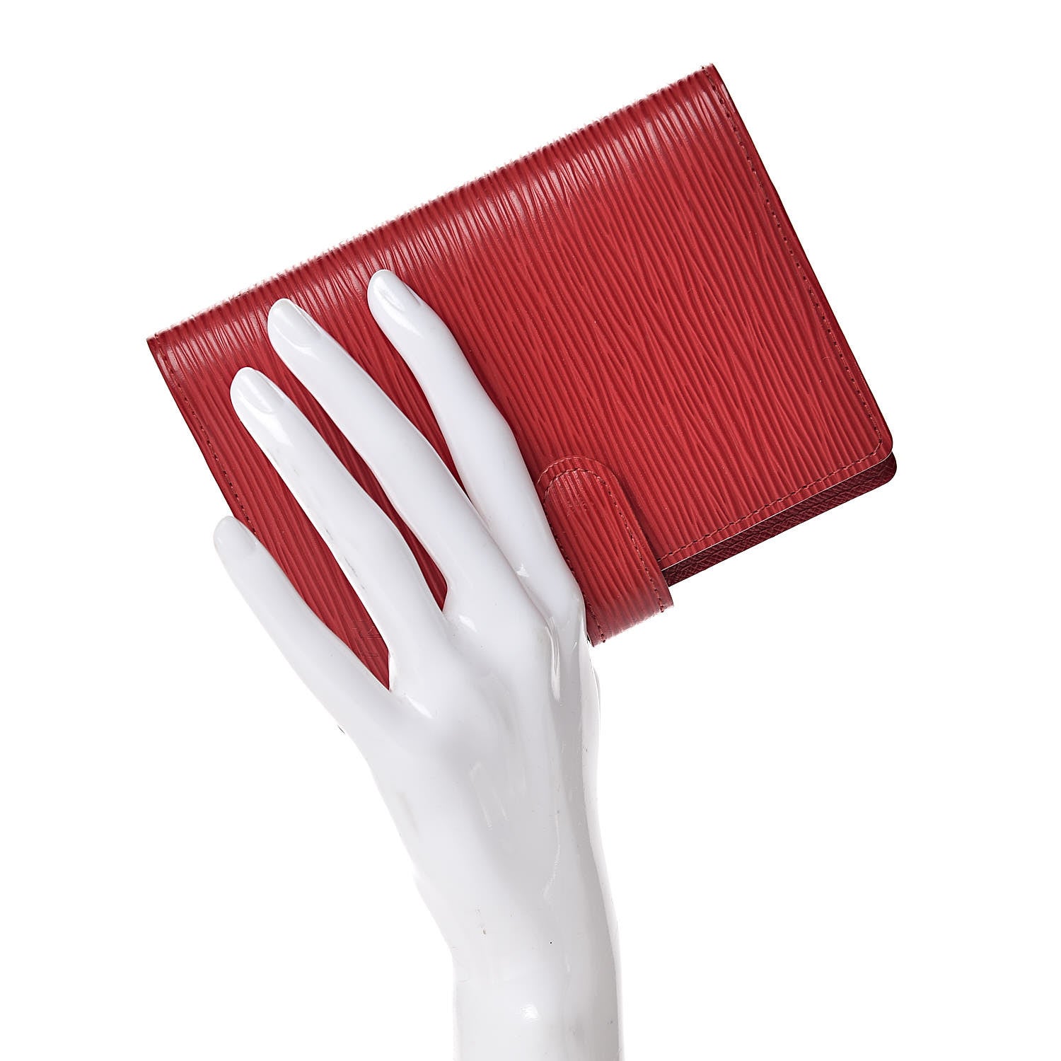 Louis Vuitton Epi Small Ring Agenda Cover Castillan Red 2 of 8