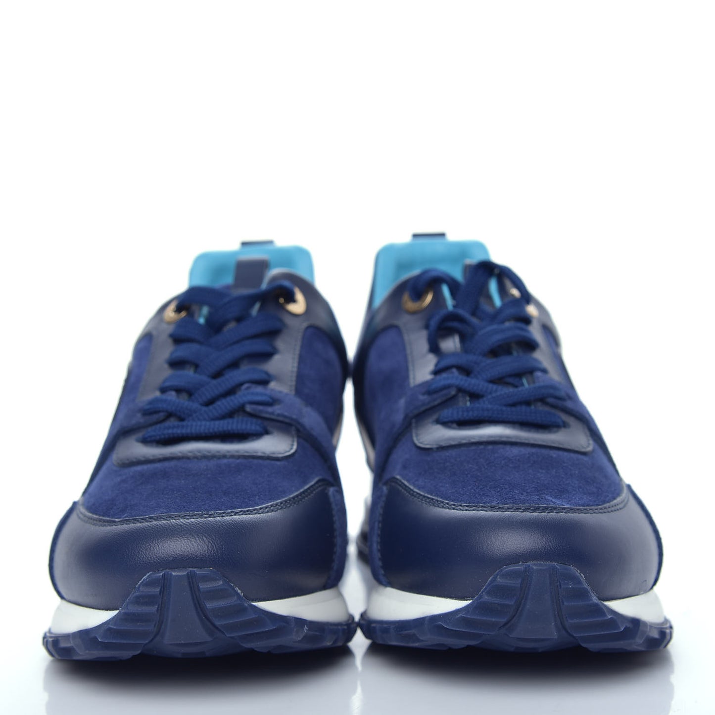 Suede Run Away Sneakers 36.5 Blue