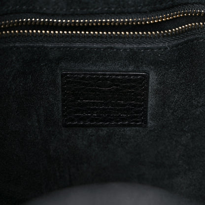 Valentino Garavani Grained Calfskin Rockstud Bucket Bag Black 6 of 15