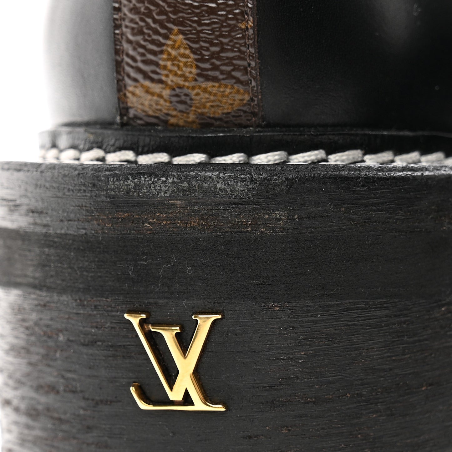 Calfskin Monogram Beaubourg Ankle Boots 41 Black