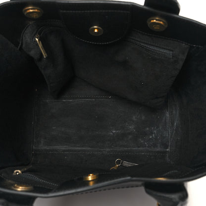 Chanel Caviar Small Studded Deauville Tote Black 5 of 13