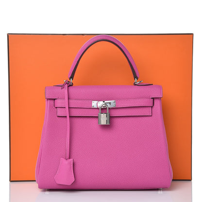Hermes Togo Kelly Retourne 25 Magnolia 34 of 34