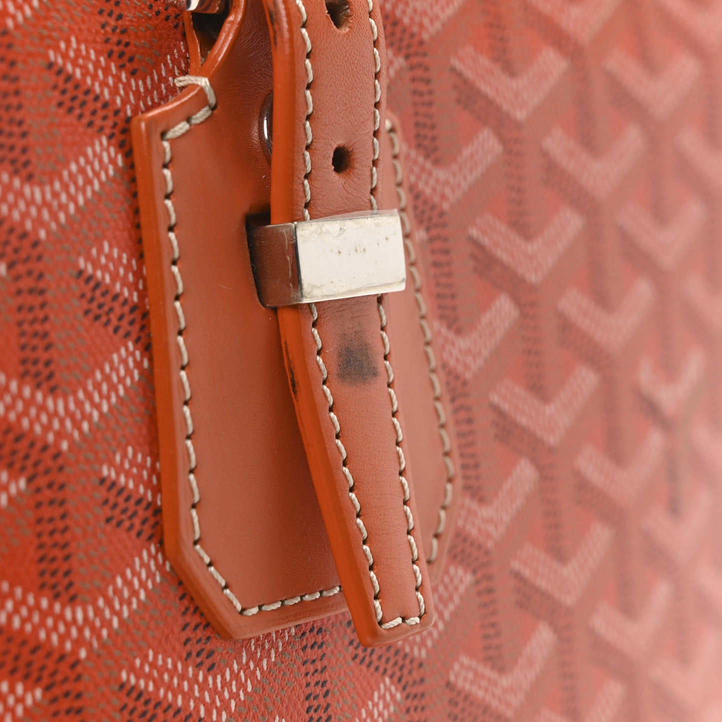 Goyardine Sac Marie Galante GM Orange