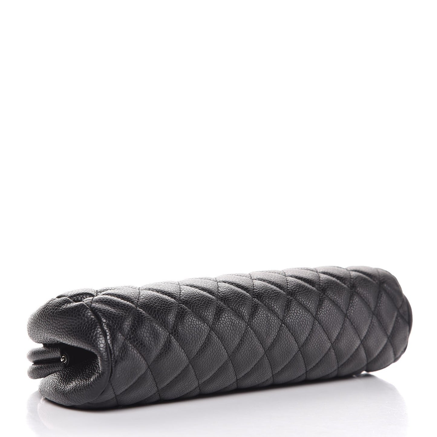 Caviar Quilted Timeless Clutch Black