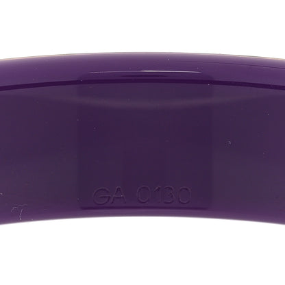 Louis Vuitton Resin Swarovski Large Inclusion Bracelet GM Purple 3 of 4