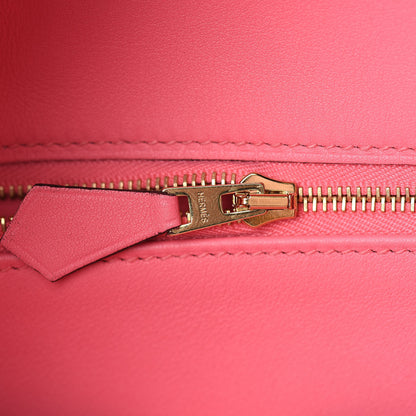 Hermes Swift Birkin 25 Rose Azalee 17 of 46