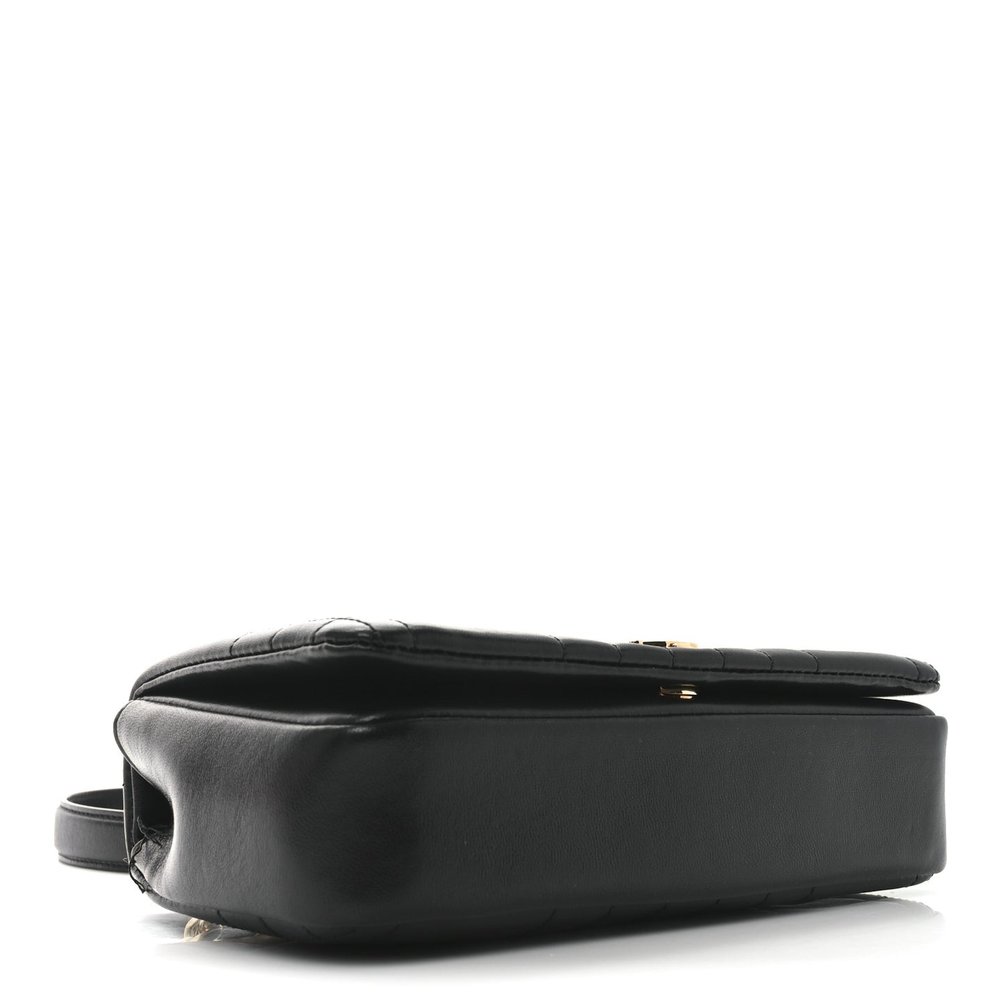 Lambskin Quilted Small Lola Bag Black