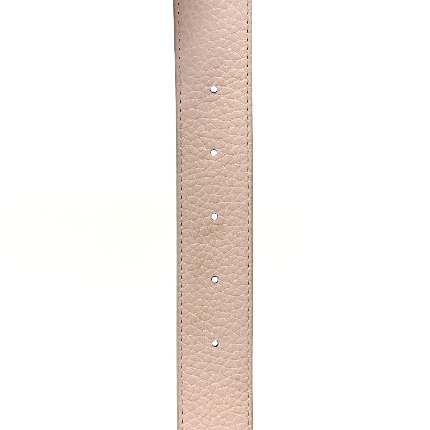 Calfskin Monogram 30mm LV Initiales Reversible Belt 80 32 Rose Ballerine