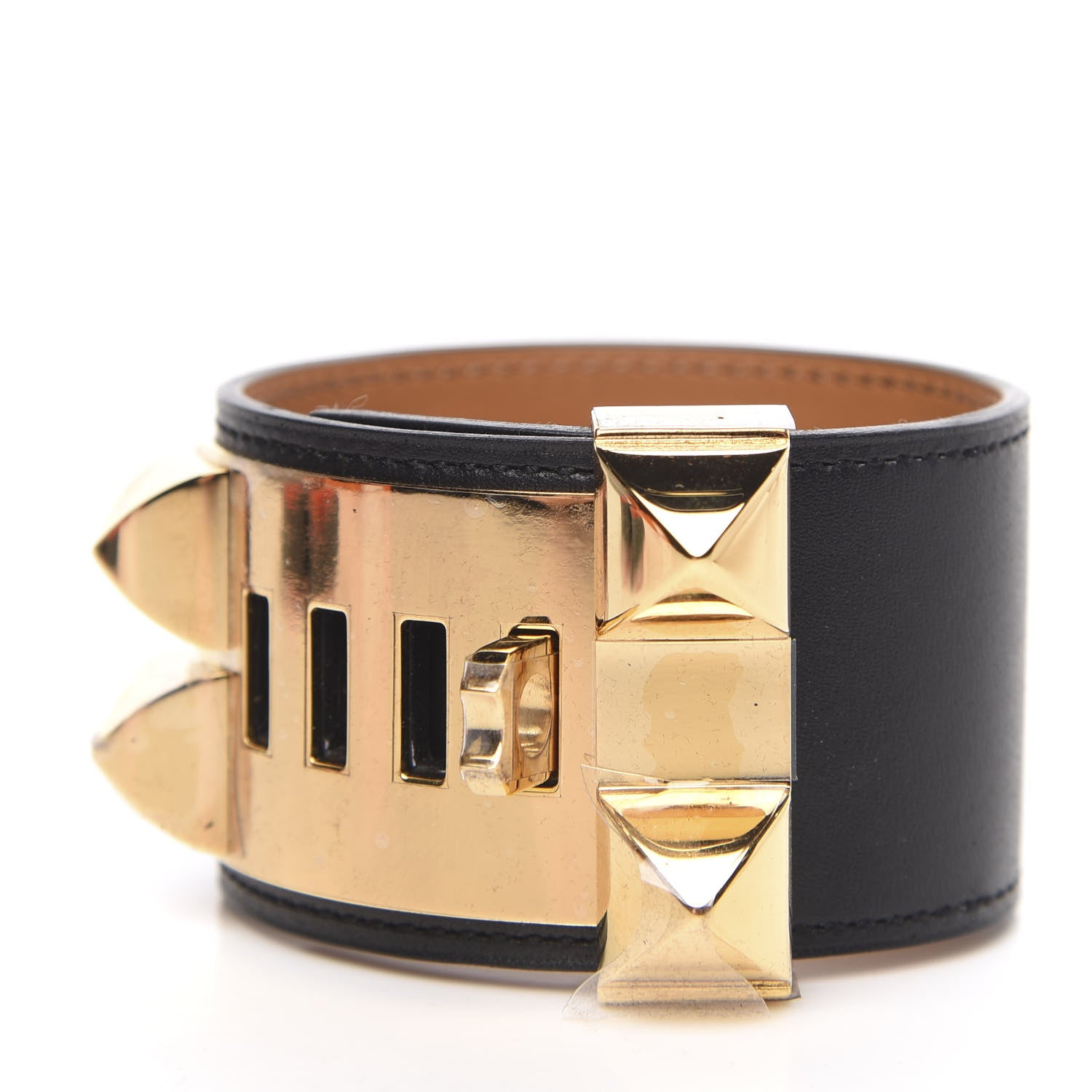Hermes Chamonix Collier De Chien CDC Bracelet S Black 3 of 7