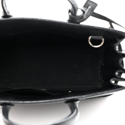 Saint Laurent Grained Calfskin Nano Sac De Jour Black 5 of 10