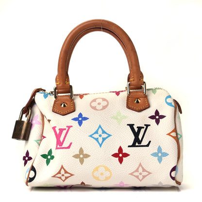 Louis Vuitton Monogram Multicolor Mini Sac HL Speedy White 1 of 6
